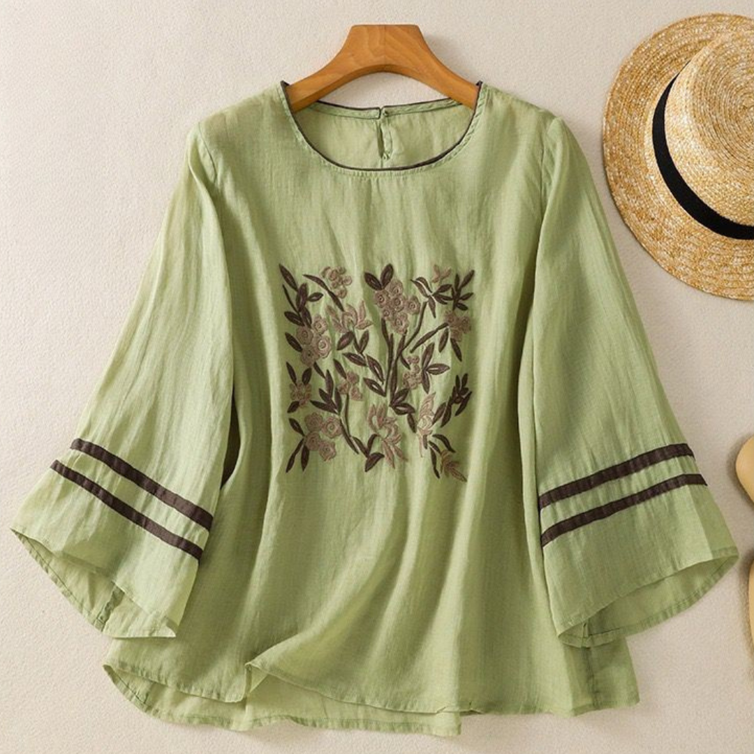 Pure Cotton Embroidered Comfortable Top