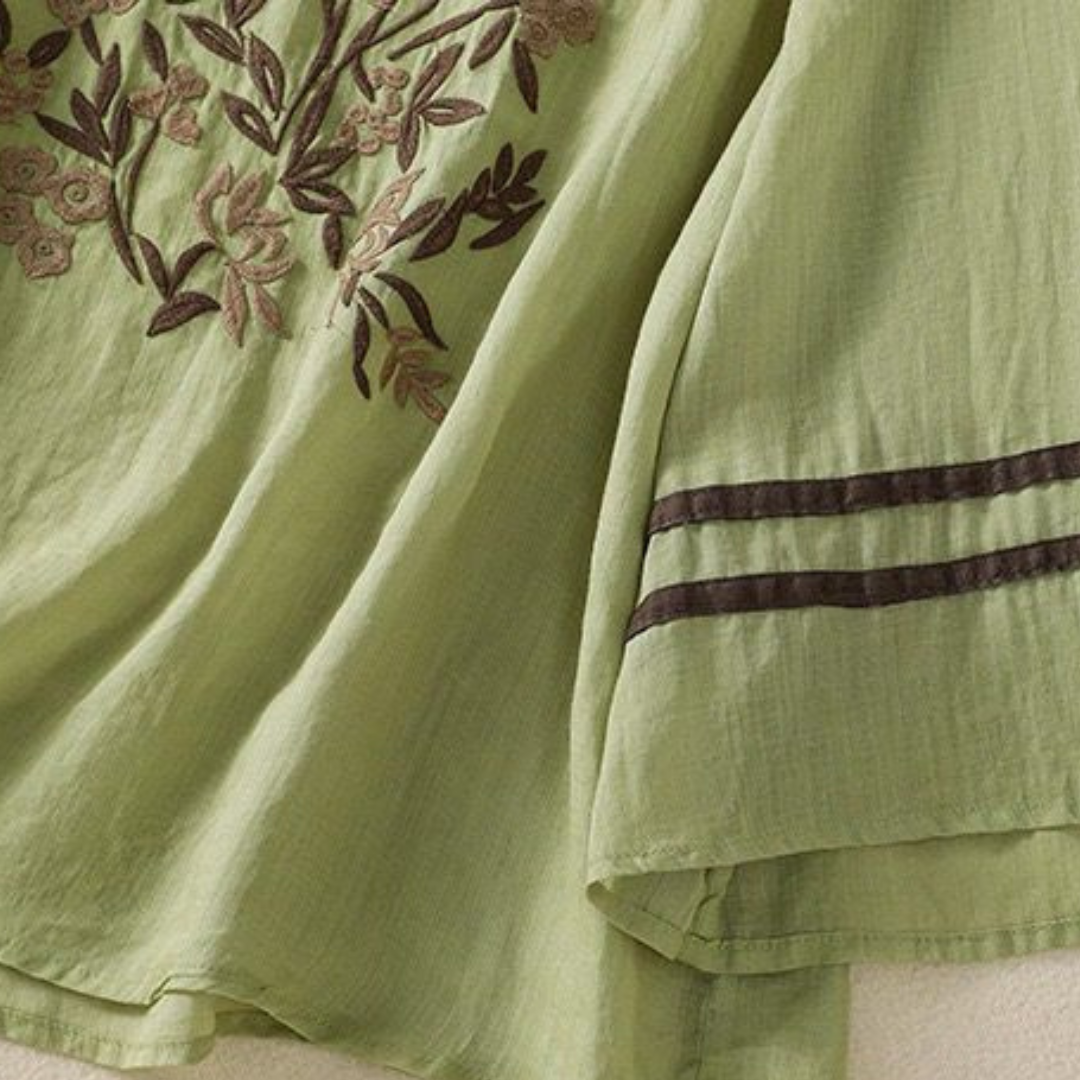 Pure Cotton Embroidered Comfortable Top
