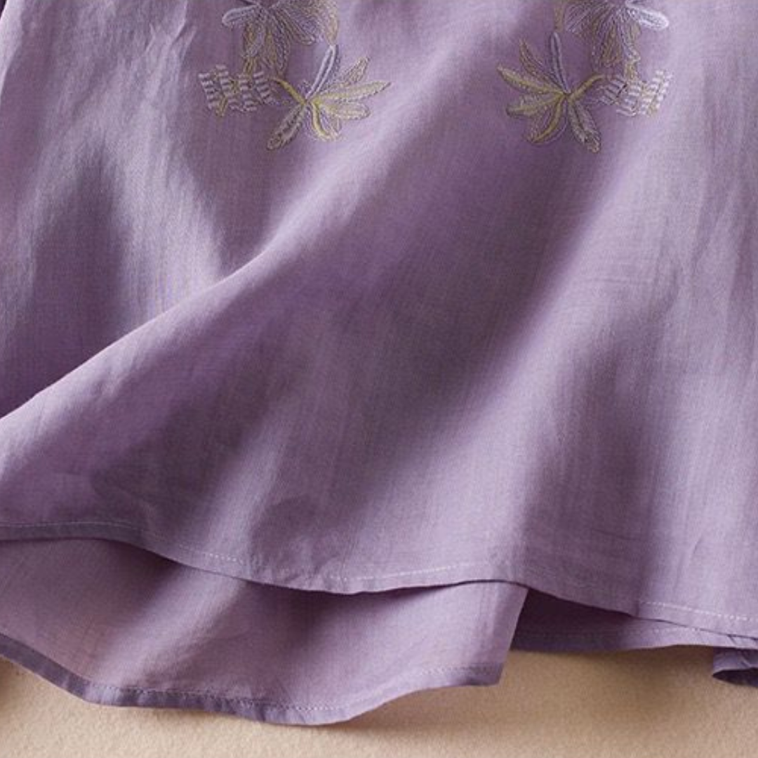 Pure Cotton Embroidered Comfortable Top