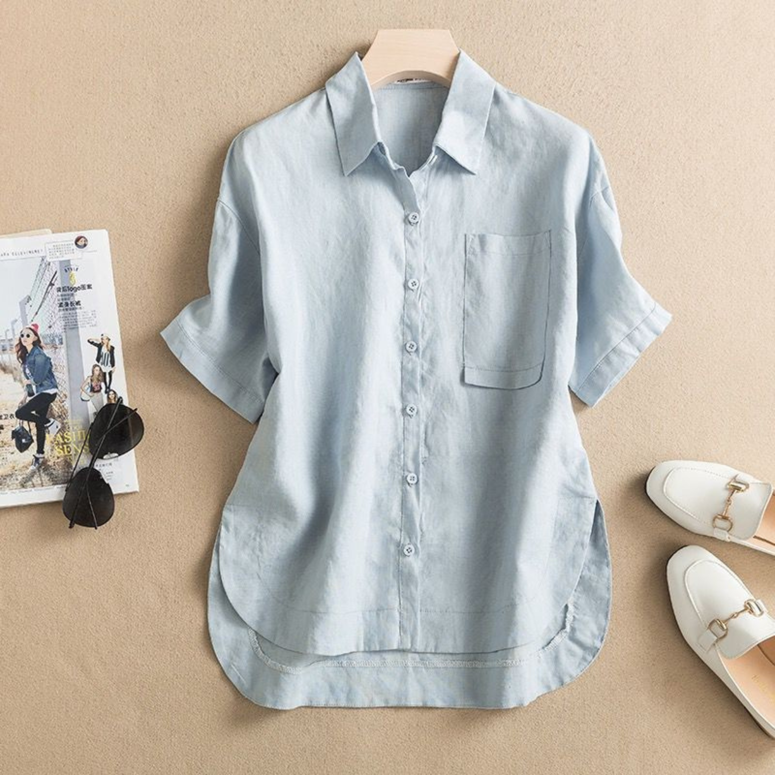 Pure Cotton Flex Women Kurta Shirt