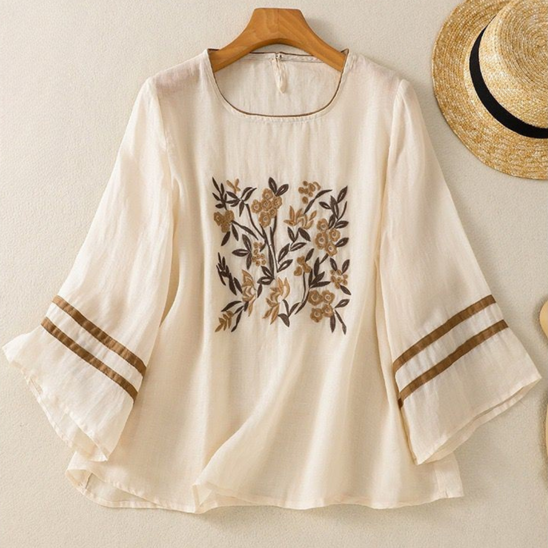 Pure Cotton Embroidered Comfortable Top