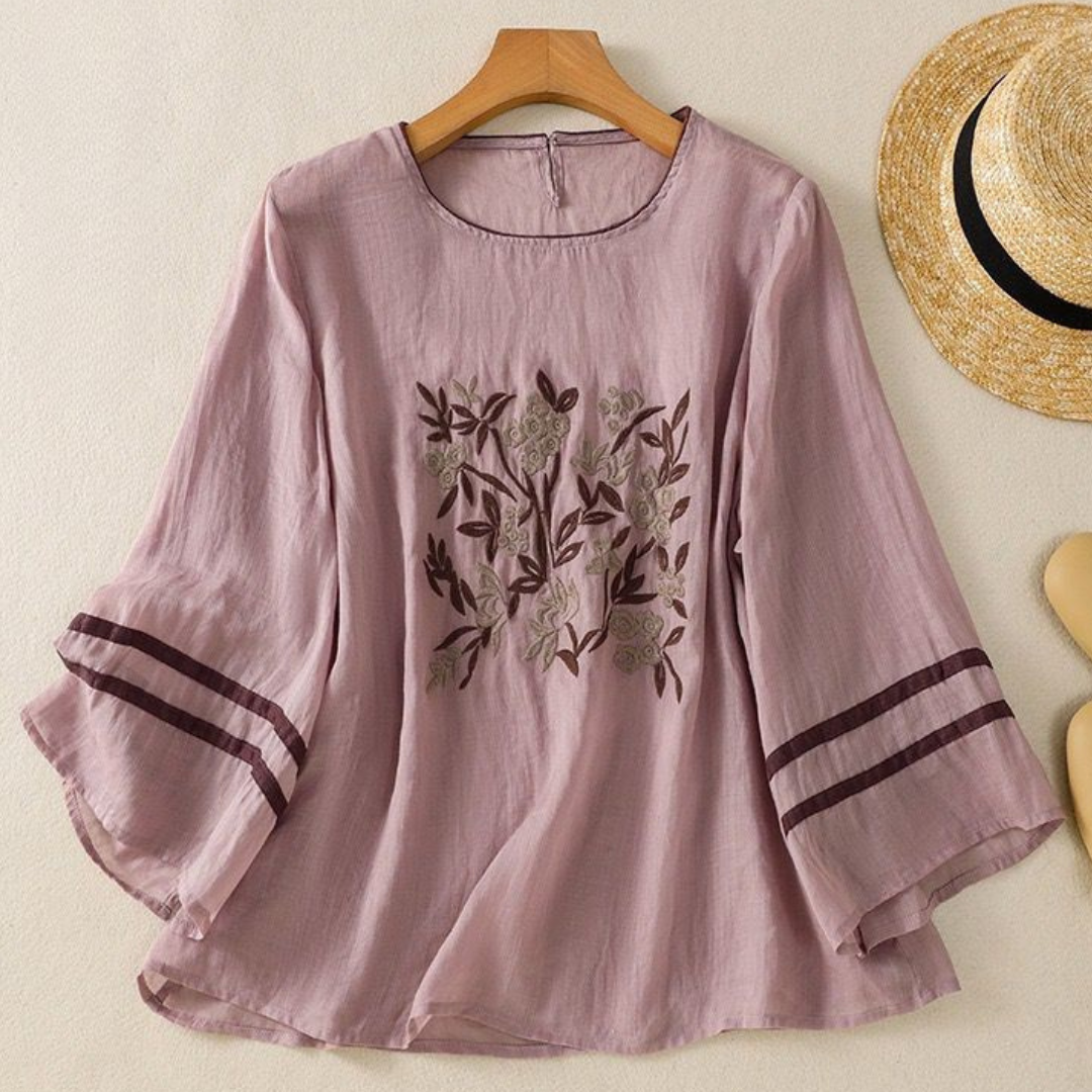 Pure Cotton Embroidered Comfortable Top