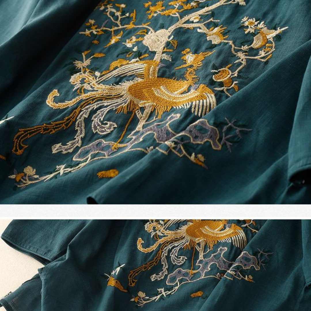 Pure Cotton Embroidered Comfortable Top