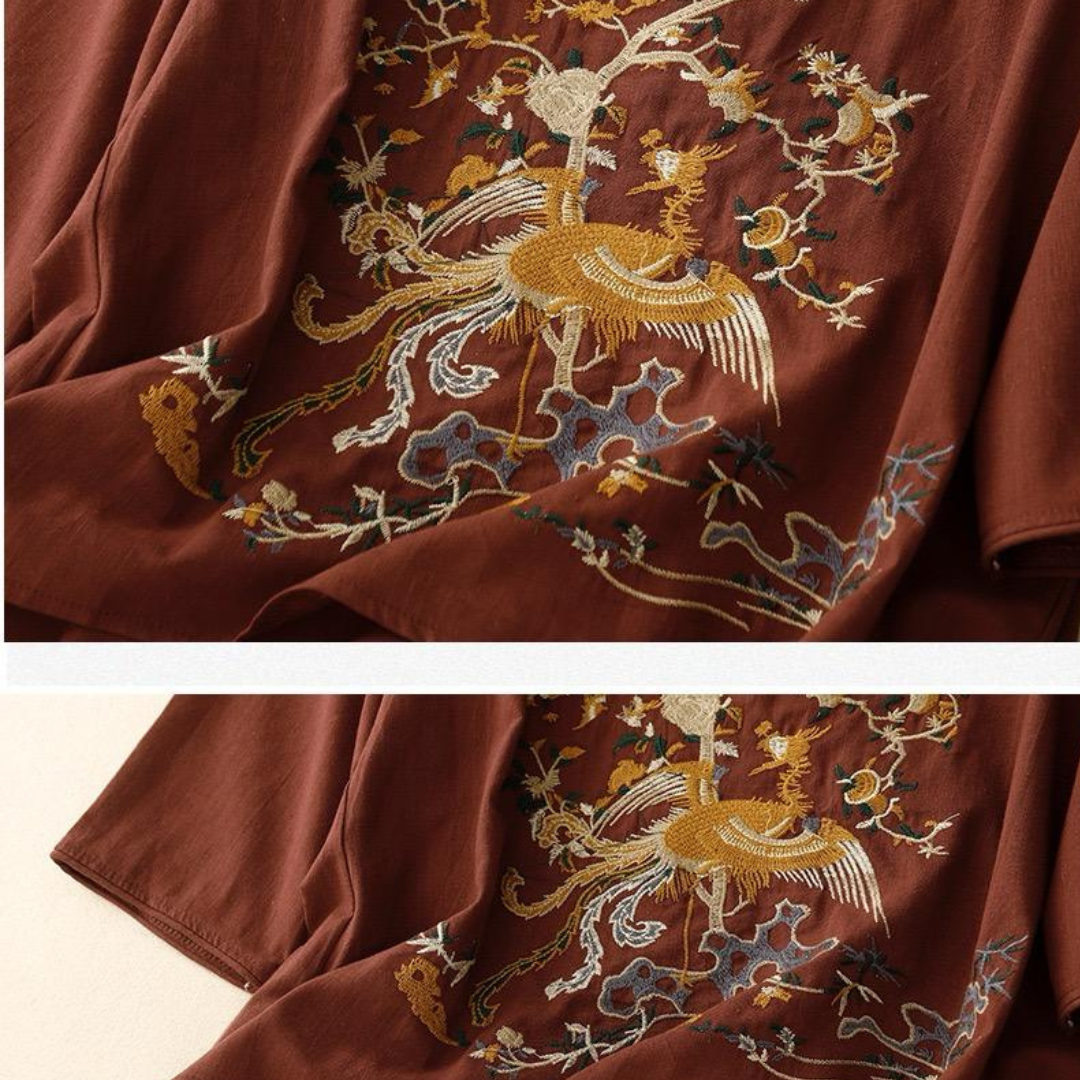 Pure Cotton Embroidered Comfortable Top